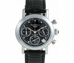 Krug Baumen Enterprise Diamond Black Dial