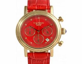 Krug Baumen Enterprise Diamond Red-Gold Dial