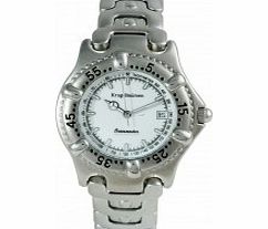 Krug Baumen Gents Oceanmaster White Dial