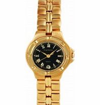 Krug Baumen Ladies Baron Black Dial