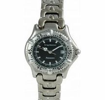 Krug Baumen Ladies Oceanmaster Black Dial Watch