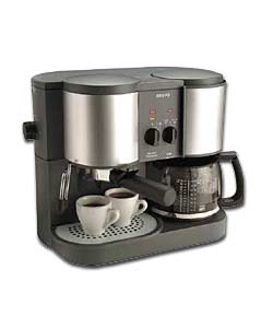 KRUPS Ceramatic Black Espresso/Cappuccino Machine
