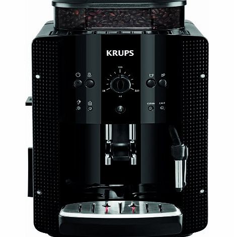 EA8108 Espresso coffee machine with ``Cappuccino Plus`` milk nozzle, black