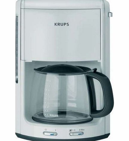 Krups F MD2 41 ProAroma Plus white coffee maker