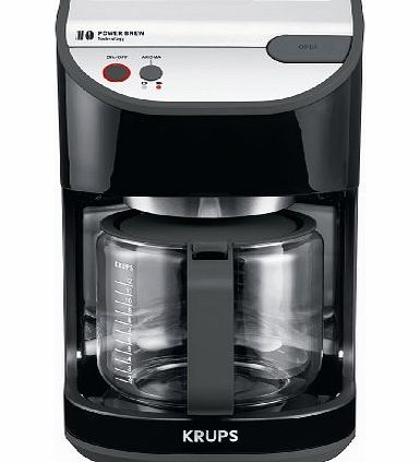 Krups KM 5005 Premium coffee machine black KM5005