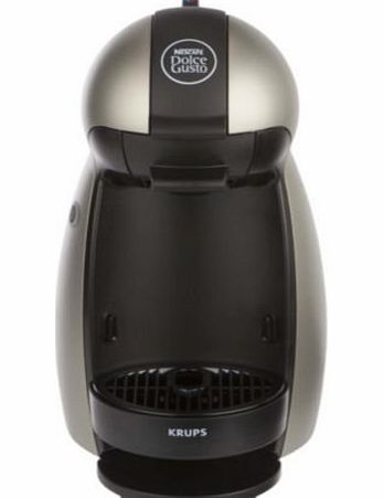 Nescafe Dolce Gusto Piccolo Titanium Multi Beverage Coffee Machine by Krups