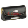 Krusell Horizon Premium Leather Case - XS-Long - Black / Beige