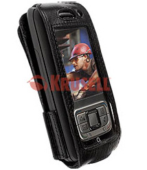 krusell Leather Mobile Phone Case for Nokia E65- Ref. 89248 - #CLEARANCE