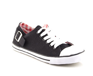 Krush Canvas Pump With Buckle Trim