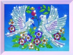 KSG Sequin Art and Beads Doves