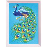 KSG Sequin Art and Beads Peacock