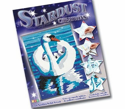 KSG stardust creations swans picture kit