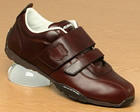 K*Swiss Borel 2 Strap Brown Leather Trainer