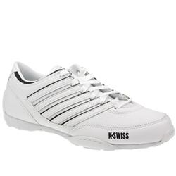 K*Swiss Male Hyslo Leather Upper Fashion Trainers in White