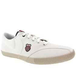 K*Swiss Male Zurich Heritage Fabric Upper Fashion Trainers in White