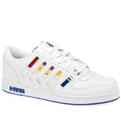 K*Swiss Male Zurich Se Leather Upper Fashion Trainers in White