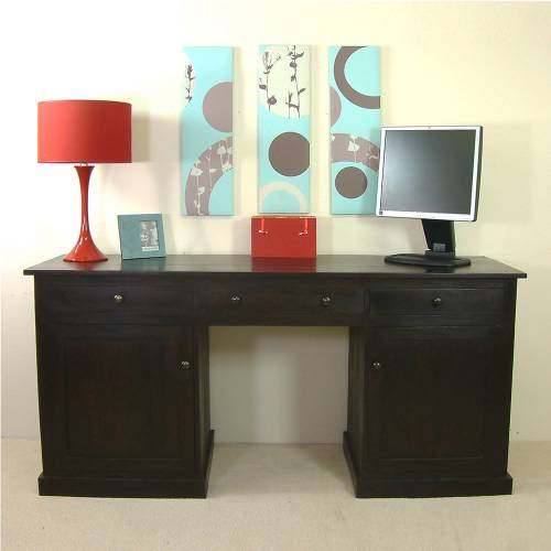 Kudos Home Office Furniture 08. Kudos Twin Pedestal Computer Desk - Large