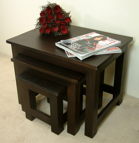 Nest of Three Coffee Tables