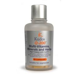 kudos Q-200 Multi Vitamins, Minerals And Herbs Capsules