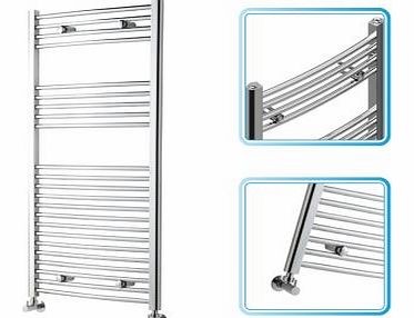 1200mm x 600mm - Chrome Bathroom Heated