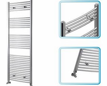 1800mm x 600mm - Chrome Bathroom Heated