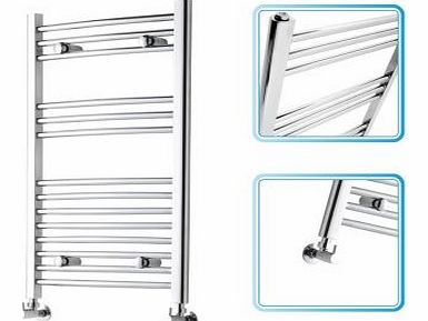 800mm x 500mm - Chrome Bathroom Heated