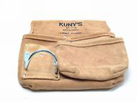 Kunys Ap719 Slit Grain Carpenters Half Apron