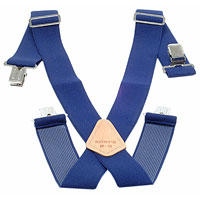Kunys Sp15N Navy Braces 2In Wide