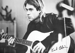 Kurt Cobain Guitar Giant Poster