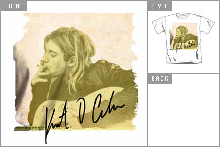 Kurt Cobain (Smoking) T-shirt brv_19001003_P