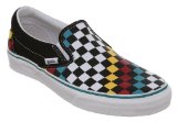Vans Classic Slip On Blk/pagoda Chec - 9 Uk