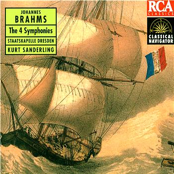 Kurt Sanderling Brahms: Symphonies No. 1-4/Classical Navigator Serie