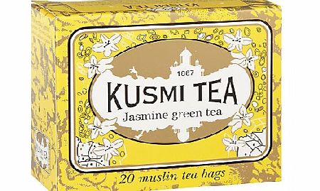 Kusmi Jasmin Tea Bags, Pack of 20