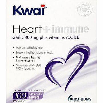 Kwai Heart   Immune Garlic 300mg Plus Vitamins