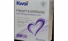 Kwai Heart and Immune Garlic 300mg Plus Vitamins