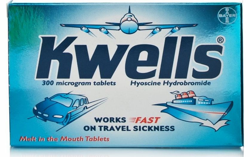 Kwells Travel Sickness Tablets 300mcg