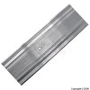 KwikGrip Silver Extra Wide Flooring Cover Plate