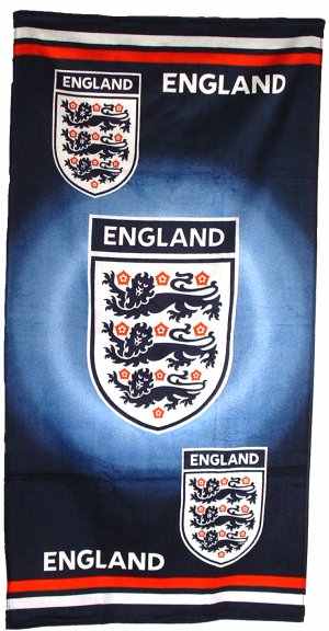 FA England Large Beach Towel (76cm x 152cm)