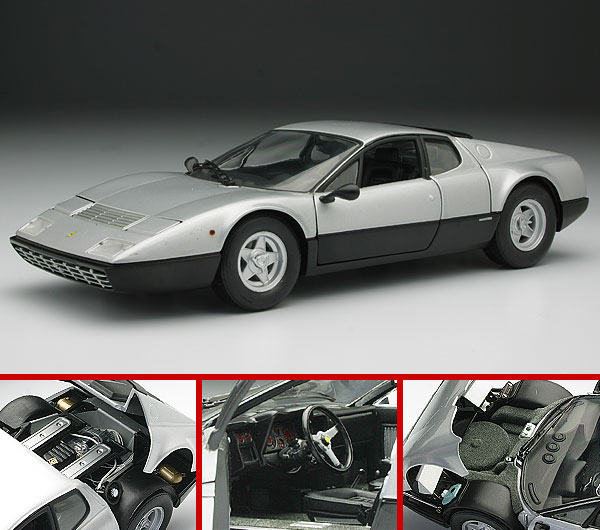 Kyosho Ferrari 365 GT4/BB in Silver