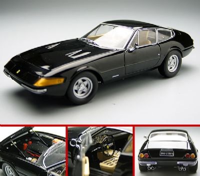 Kyosho Ferrari 365 GTB/4 Late in Black