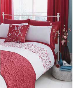 Kyoto Duvet Cover Set - Hot Pink - Double