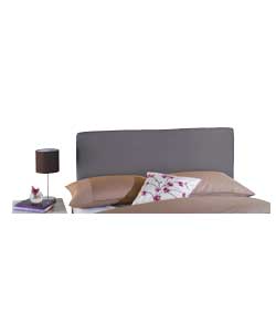 Cotton Slab Single Headboard - Grey
