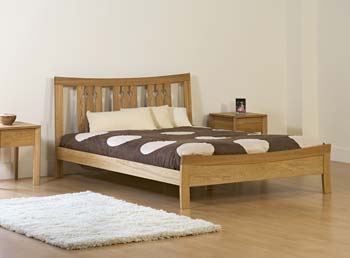 Kyoto Futons Limited Asher Bed Frame with Slatted Headboard