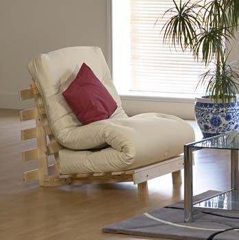 Cole Chair Bed Futon with Standard Mattress