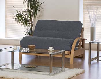 Finn 2 Seater Futon in Natural with Standard