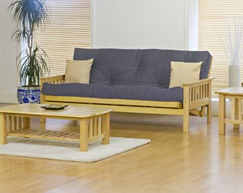 Kyoto Futons Limited Landon 3 Seater Futon with Deluxe Mattress