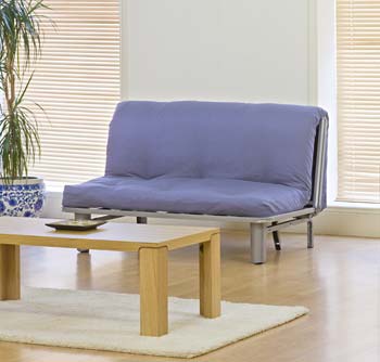 Seth 2 Seater Futon in Grey