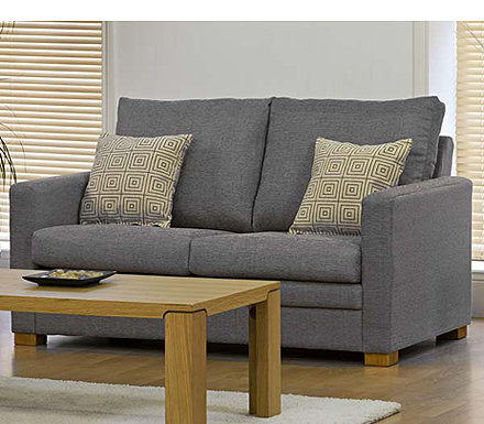 Kyoto Futons Limited Stamford 2 Seater Sofa Bed in Grey