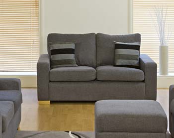 Kyoto Futons Limited Tyler 2 Seater Sofa Bed in Grey