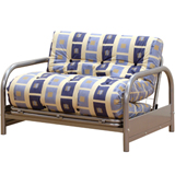 Kobe Small Double Futon in Stone Fabric Range 1